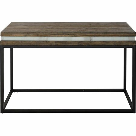 TEMPLETON 15.7 x 47.2 x 29.5 in. Bailey Rectangular Console Table, Brown TE2851516